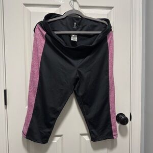 Ideology Black and Pink Leggings